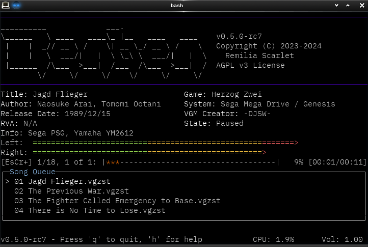 Screenshot showing Benben's default theme