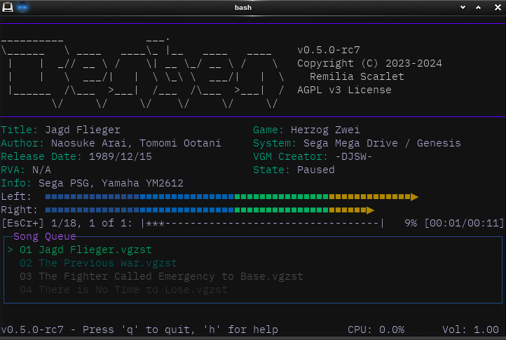 Screenshot showing Benben's Semi-Retro theme